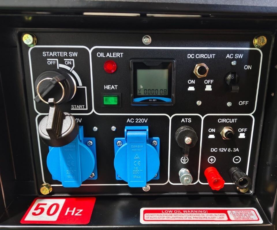 Дизельный генератор Zammer S7500DE