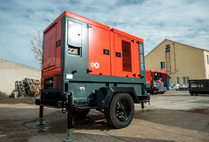 Дизельный компрессор BAYSAR DS350-12D