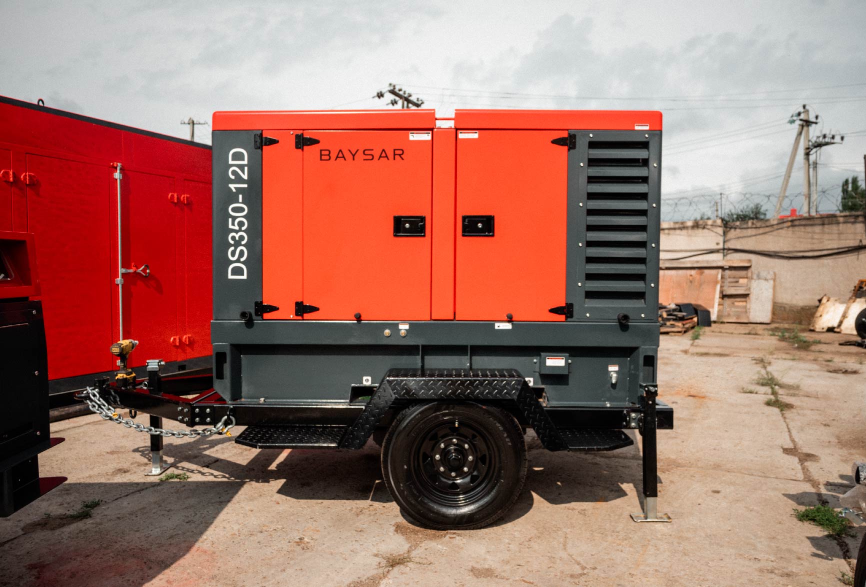 Дизельный компрессор BAYSAR DS350-12D