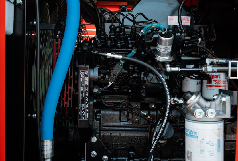 Дизельный компрессор BAYSAR DS350-12D