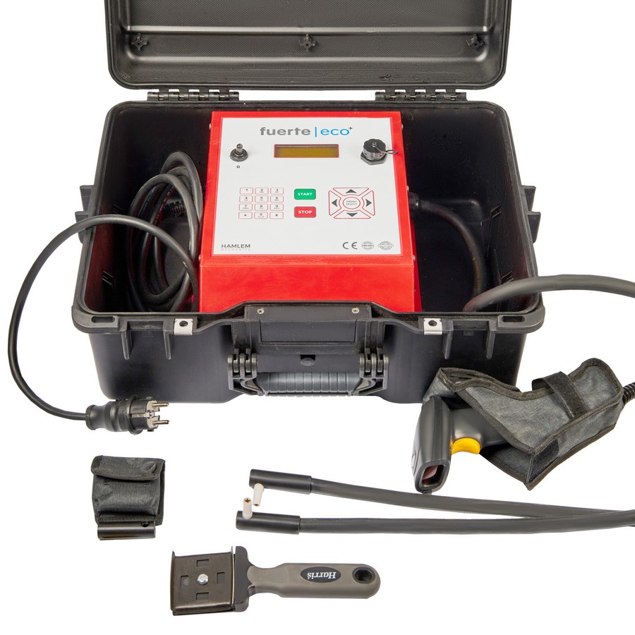 Электромуфтовый сварочный аппарат HAMLEM EF-1200 case