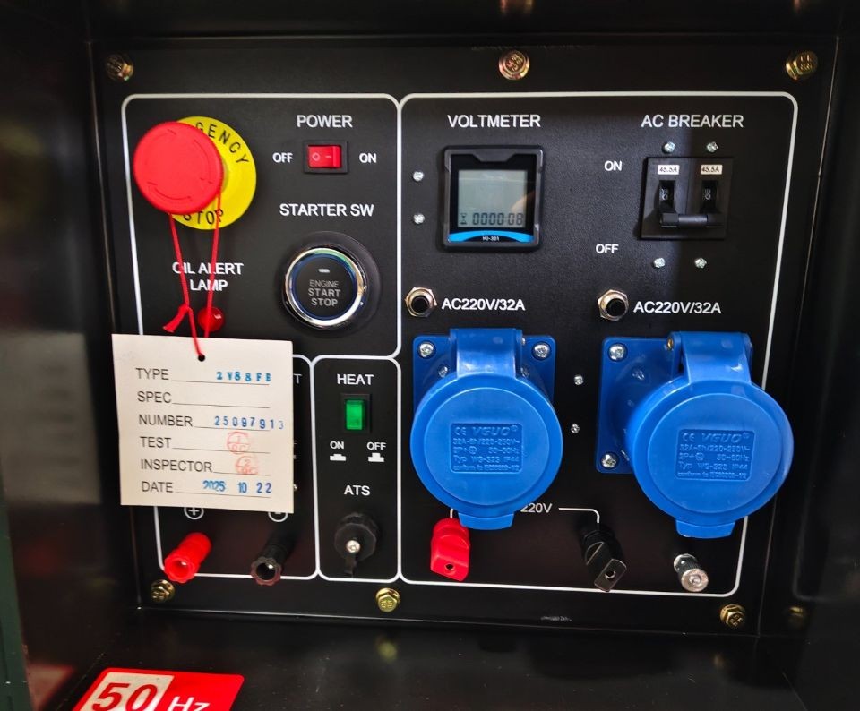 Дизельный генератор Zammer S12000DE