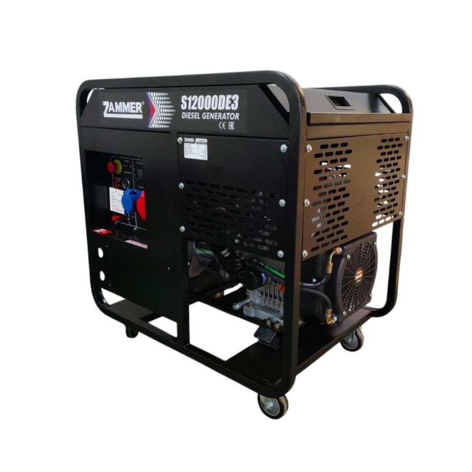 Дизельный генератор Zammer S12000DE3