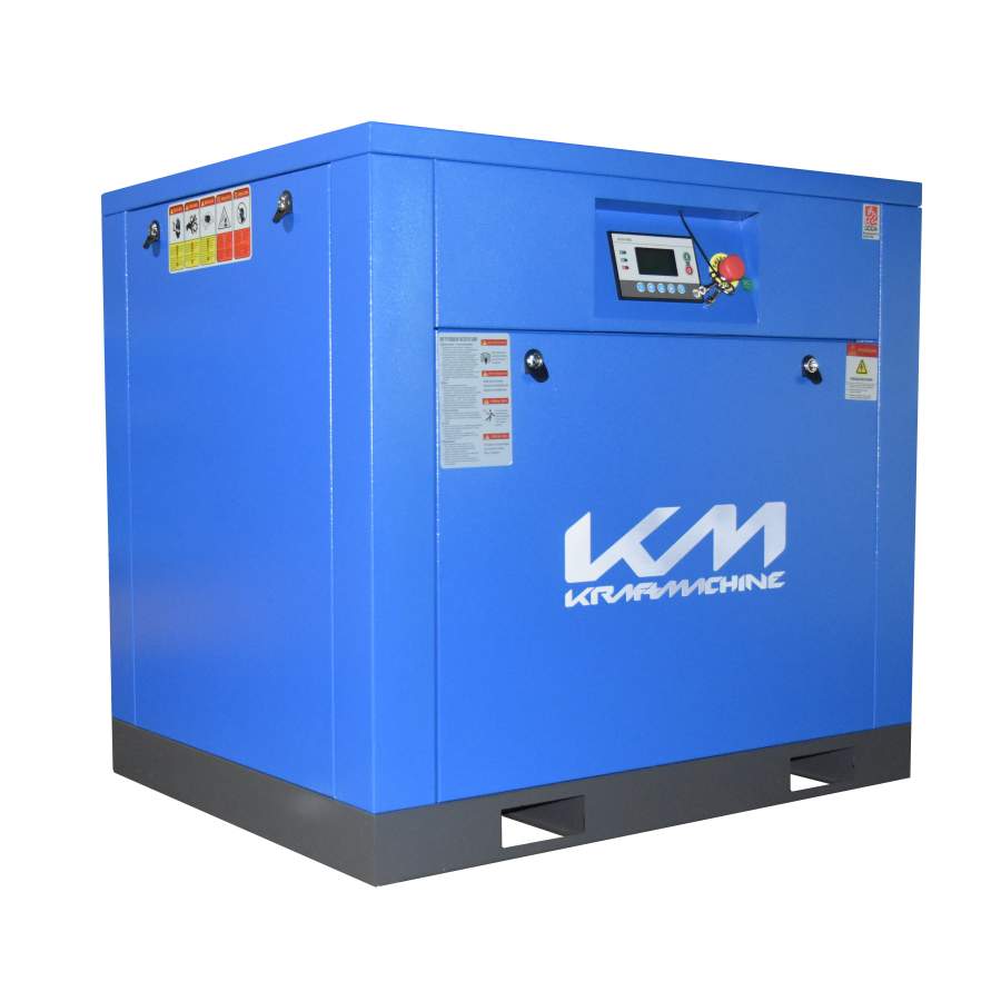Винтовой электрический маслозаполненный компрессор KraftMachine КМ15-10рВ Jiangtian (IP 23)