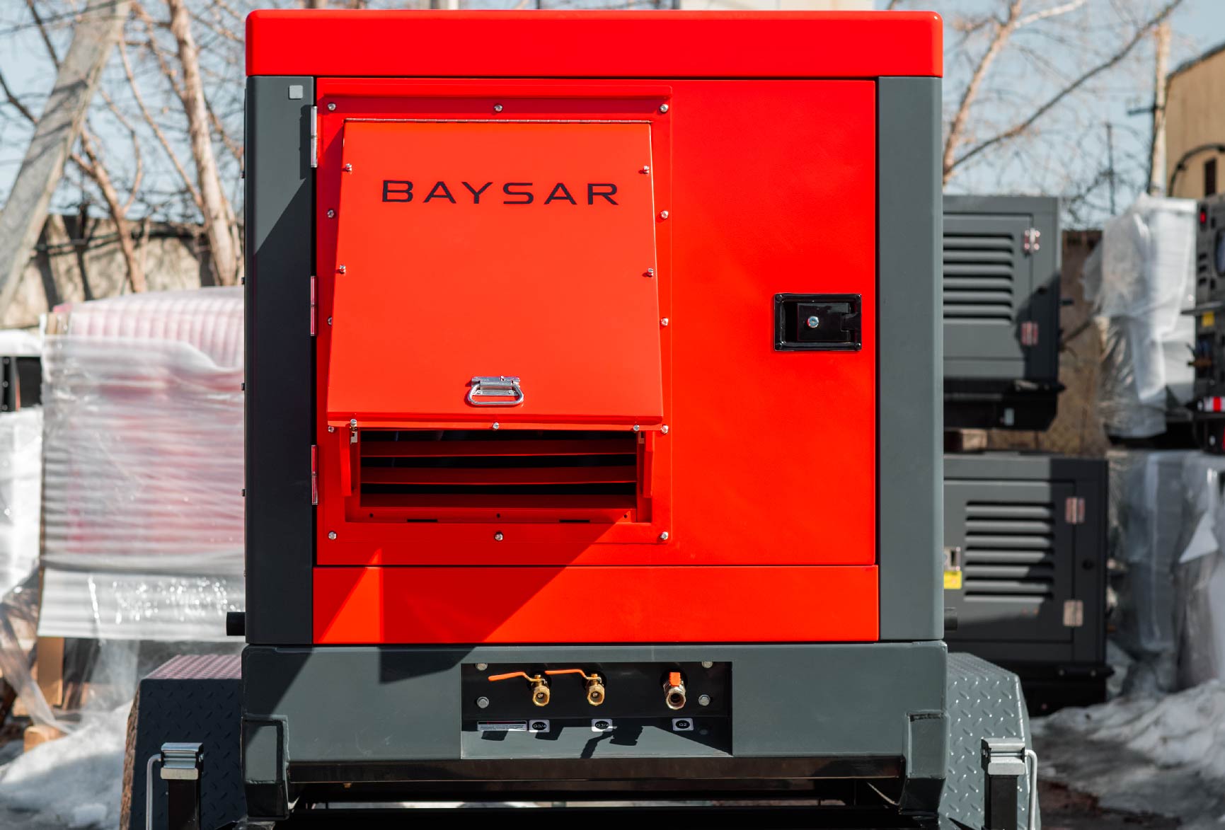 Дизельный компрессор BAYSAR DS420-12D