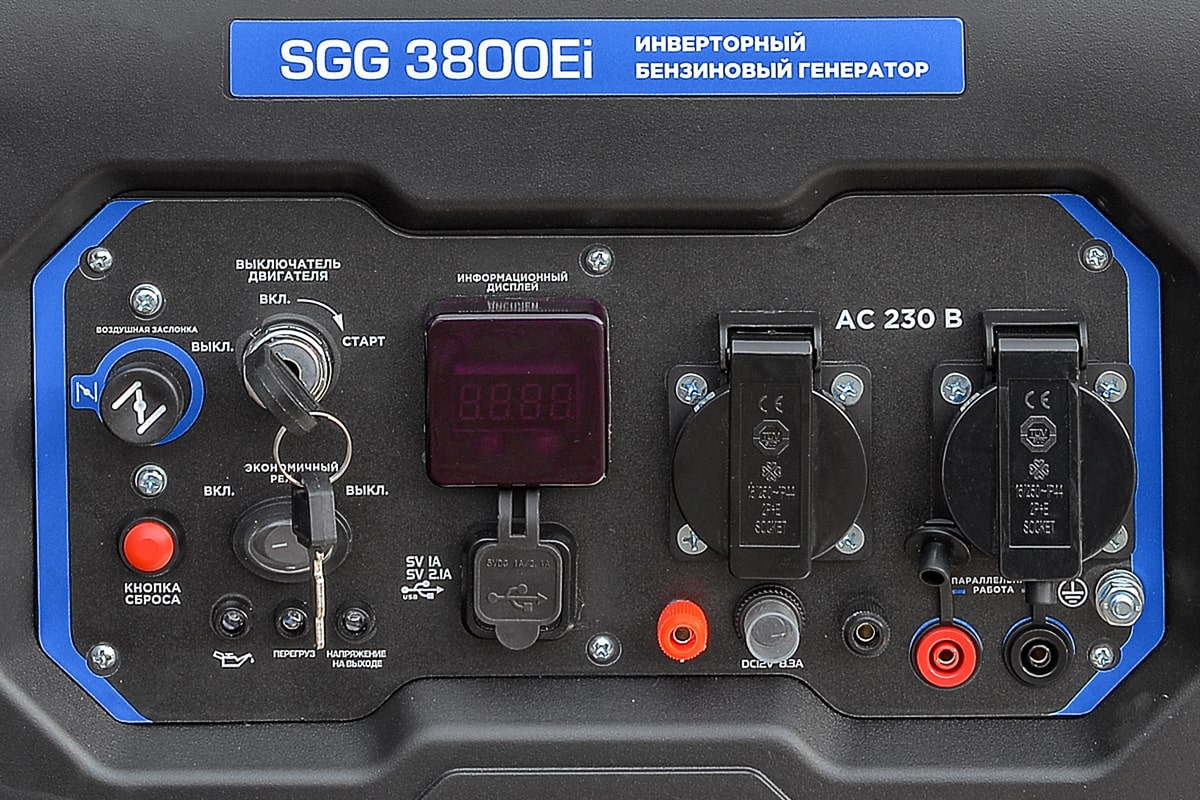 Бензиновый генератор инверторный SGG 3800Ei