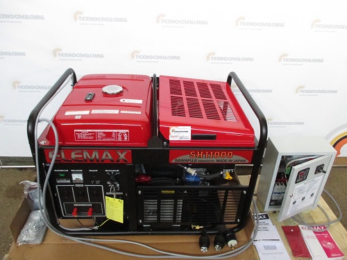 Продажа бензиновой электростанции ELEMAX SH11000-R для частного дома в Саратове
