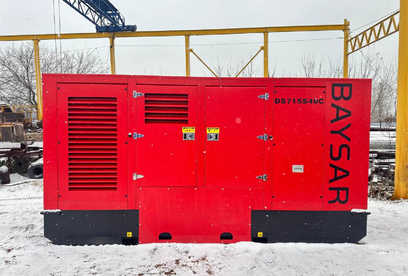 Дизельный компрессор BAYSAR DS715S40C