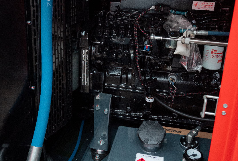 Дизельный компрессор BAYSAR DS420-12