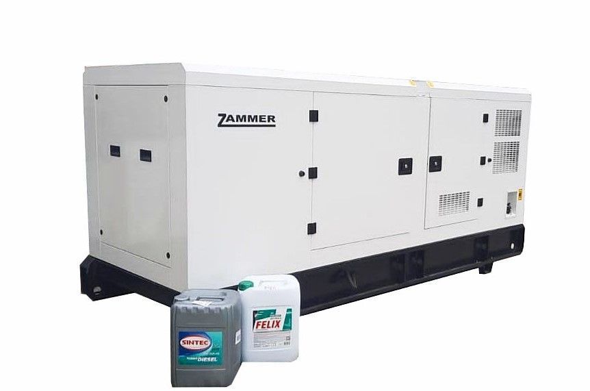 Дизельный генератор Zammer AD-30-Т400 в кожухе со встроенным АВР