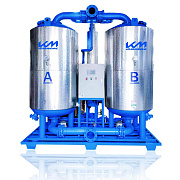 Адсорбционный осушитель горячей регенерации (точка росы -40 ℃) KraftMachine КМ-АДСГ-65