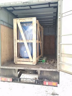 Отгрузка оборудования для автосервиса