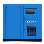 Винтовой электрический маслозаполненный компрессор KraftMachine КМ37-20пВ HTH + SUMA (IP 55)