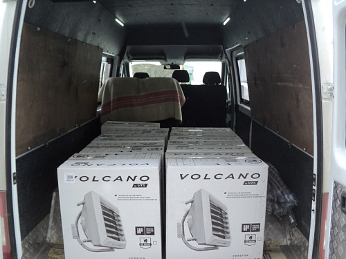 Продажа промышленных калориферов Волкано. �2