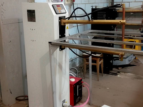 "ГК Техноспецснаб" поставило на предприятие партнёра машину для контактной сварки. �3