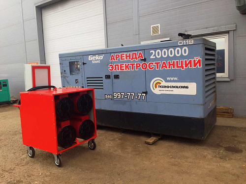 Пополнение арендного парка ТехноСпецСнаб нагрузочным стендом 168 кВт. �2